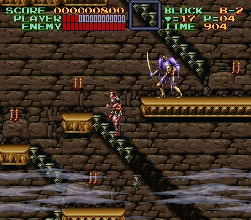 Pantallazo del juego online Super Castlevania IV (Snes)