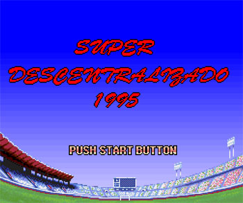 Carátula del juego Super Descentralizado 1995 (Snes)