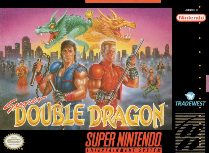 Carátula del juego Super Double Dragon (Snes)
