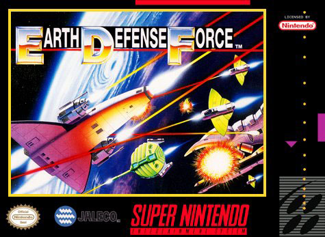 Carátula del juego Super Earth Defense Force (Snes)