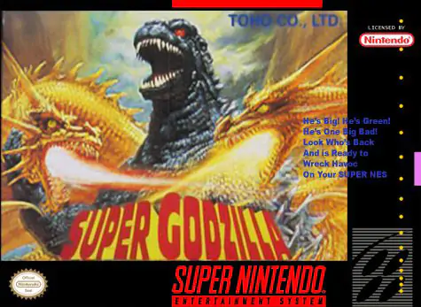 Portada de la descarga de Super Godzilla