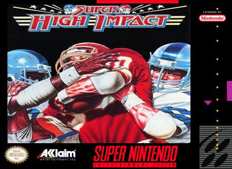 Carátula del juego Super High Impact (Snes)