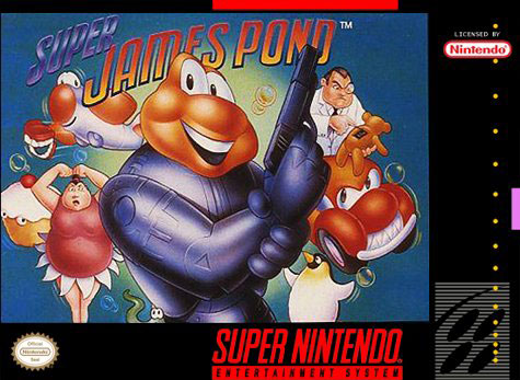 Carátula del juego Super James Pond (Snes)