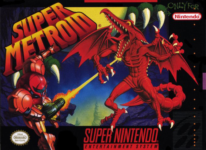 Carátula del juego Super Metroid (Snes)