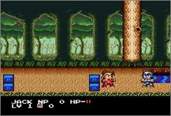 Pantallazo del juego online Super Ninja Boy (Snes)