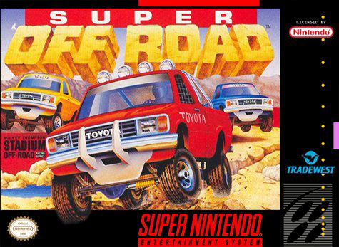 Carátula del juego Super Off Road (Snes)