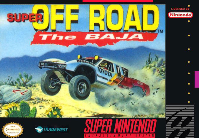 Carátula del juego Super Off-Road The Baja (Snes)
