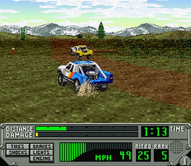 Pantallazo del juego online Super Off-Road The Baja (Snes)