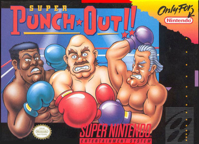 Carátula del juego Super Punch Out (Snes)