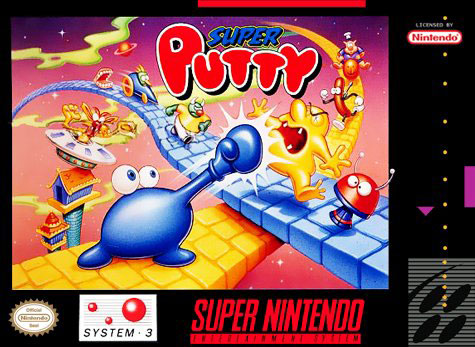 Carátula del juego Super Putty (Snes)