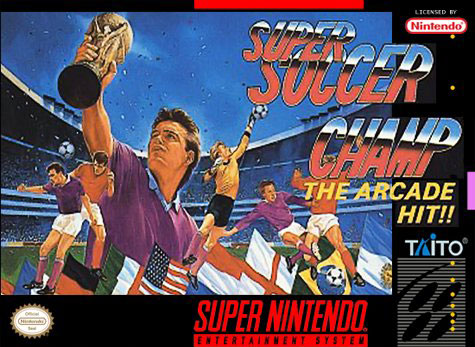 Carátula del juego Super Soccer Champ (Snes)