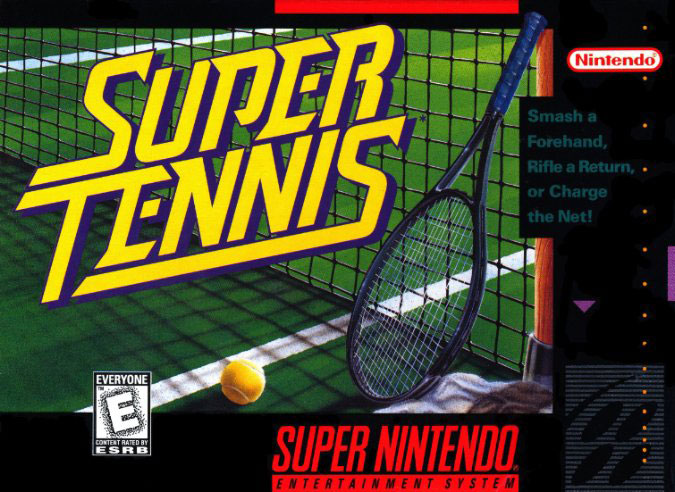 Carátula del juego Super Tennis (Snes)