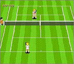 Pantallazo del juego online Super Tennis (Snes)