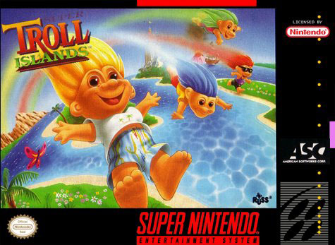 Carátula del juego Super Troll Islands (Snes)