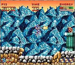 Pantallazo del juego online Super Turrican (Snes)