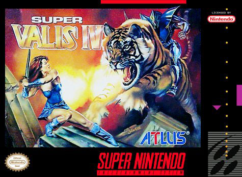 Carátula del juego Super Valis IV (Snes)