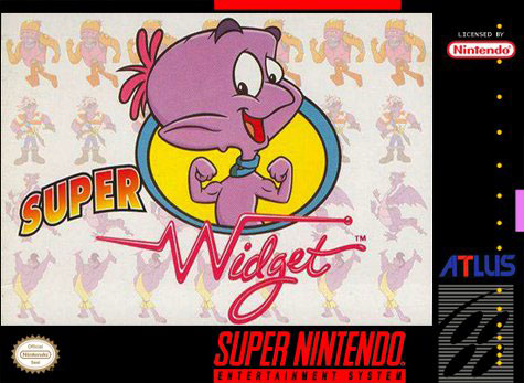 Carátula del juego Super Widget (Snes)