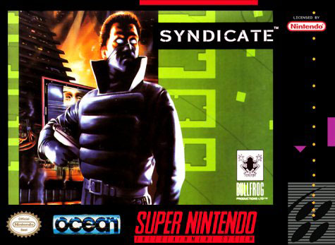 Carátula del juego Syndicate (Snes)