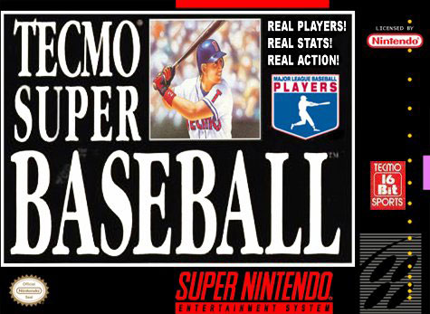 Carátula del juego Tecmo Super Baseball (Snes)