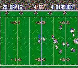 Pantallazo del juego online Tecmo Super Bowl (Snes)