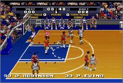 Pantallazo del juego online Tecmo Super NBA Basketball (Snes)