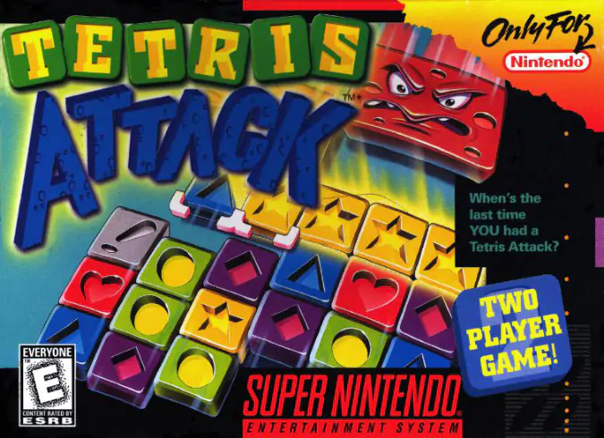 Portada de la descarga de Tetris Attack