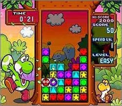Pantallazo del juego online Tetris Attack (Snes)