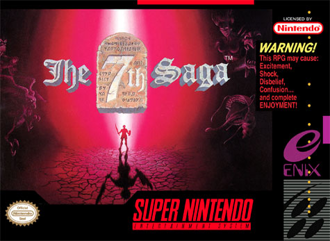 Carátula del juego The 7th Saga (Snes)