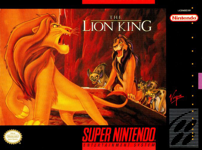 Carátula del juego The Lion King (Snes)