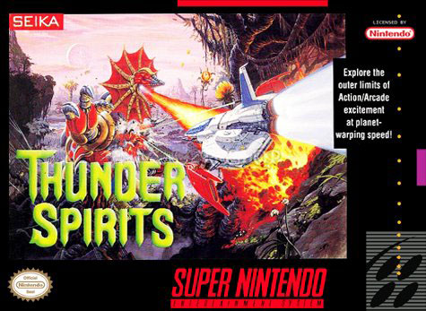 Carátula del juego Thunder Spirits (Snes)