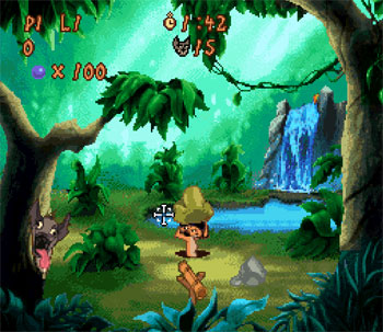 Pantallazo del juego online Disney's Timon & Pumbaa's Jungle Games (Snes)