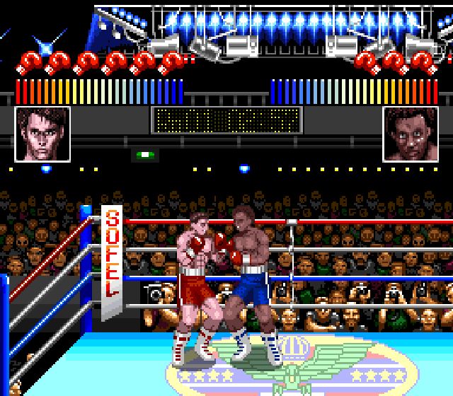 Pantallazo del juego online TKO Super Championship Boxing (Snes)