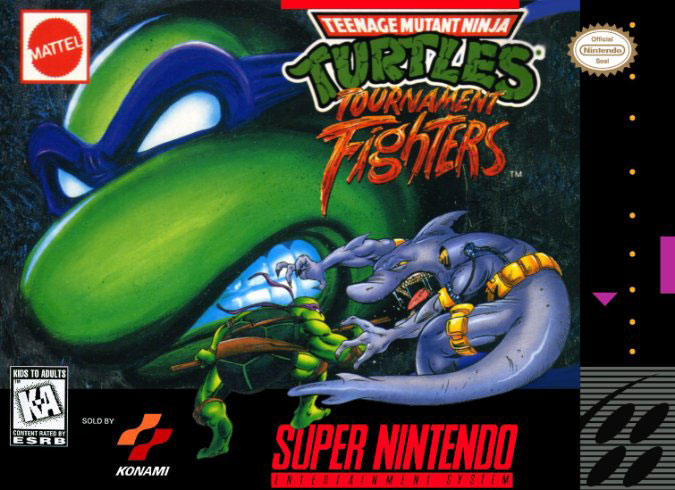 Carátula del juego Teenage Mutant Ninja Turtles Tournament Fighters (Snes)