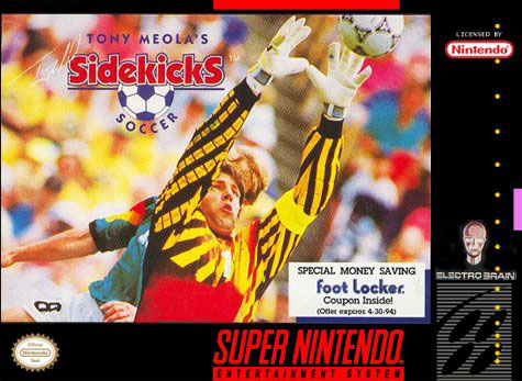 Carátula del juego Tony Meola's Sidekicks Soccer (Snes)