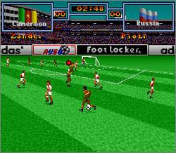 Pantallazo del juego online Tony Meola's Sidekicks Soccer (Snes)