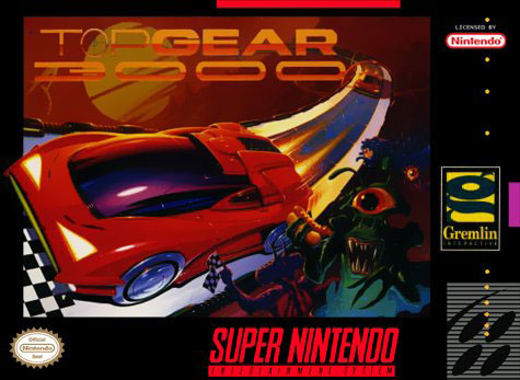 Carátula del juego Top Gear 3000 (Snes)