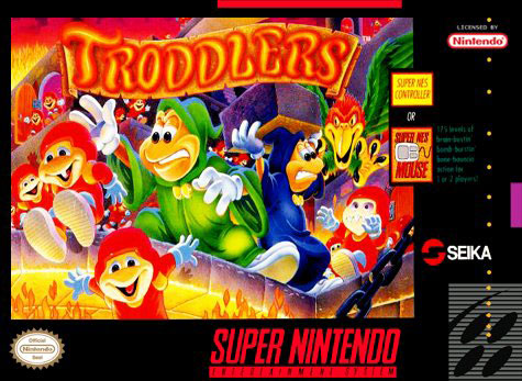 Carátula del juego Troddlers (Snes)