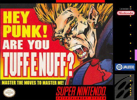 Carátula del juego Tuff E Nuff (Snes)