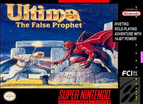 Carátula del juego Ultima VI The False Prophet (Snes)
