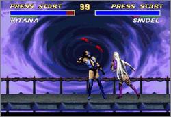Pantallazo del juego online Ultimate Mortal Kombat 3 (Snes)