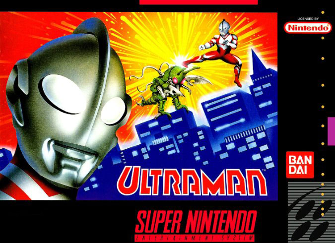 Carátula del juego Ultraman Towards the Future (Snes)