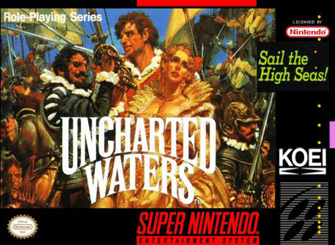 Carátula del juego Uncharted Waters (Snes)