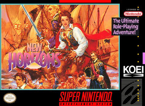 Carátula del juego Uncharted Waters 2 New Horizons (Snes)