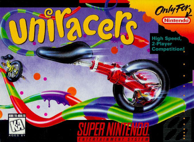 Carátula del juego Uniracers (Snes)