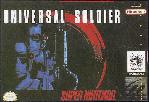 Carátula del juego Universal Solider (Snes)