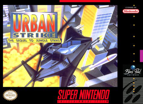 Carátula del juego Urban Strike (Snes)