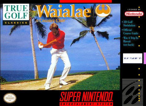 Carátula del juego True Golf Classics Waialae Country Club (Snes)