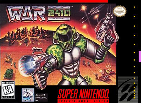 Carátula del juego WAR 2410 (Snes)