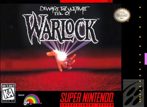 Carátula del juego Warlock (Snes)
