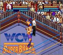 Pantallazo del juego online WCW Superbrawl Wrestling (Snes)